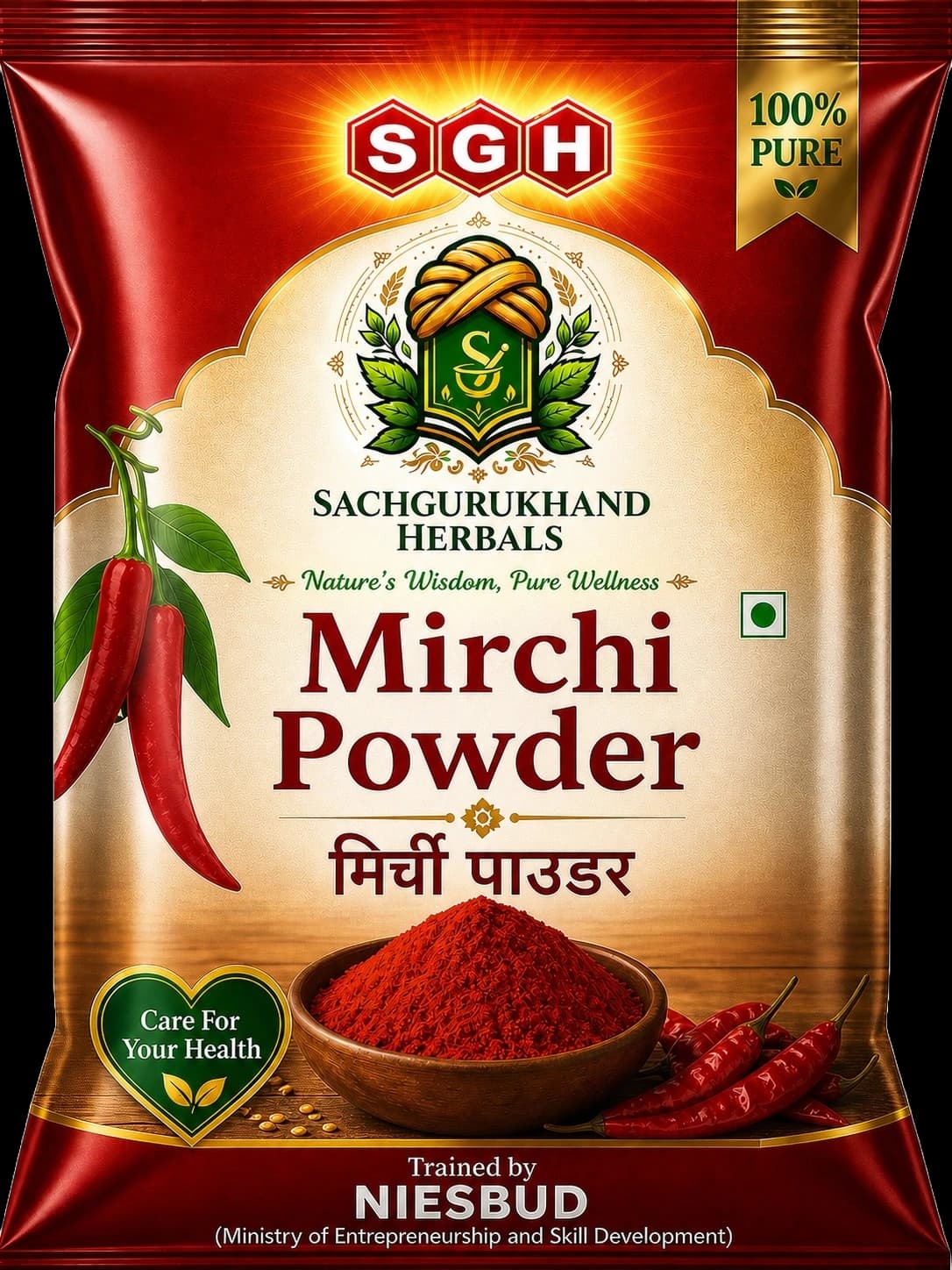 Authentic Mirchi Powder Packet